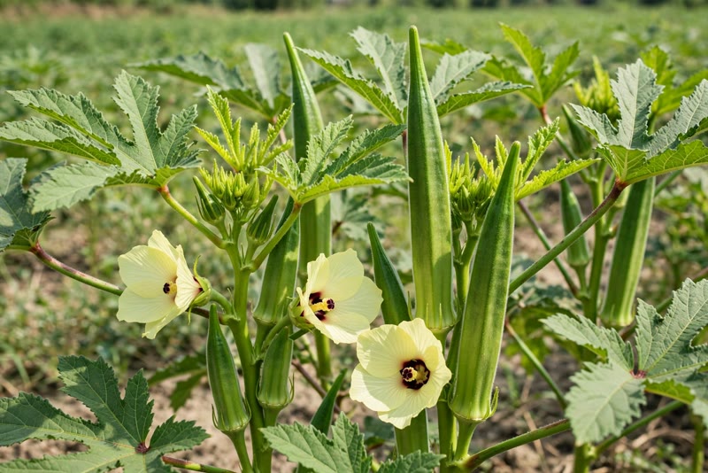 Okra (Bhindi) — Growth Plus Seeds