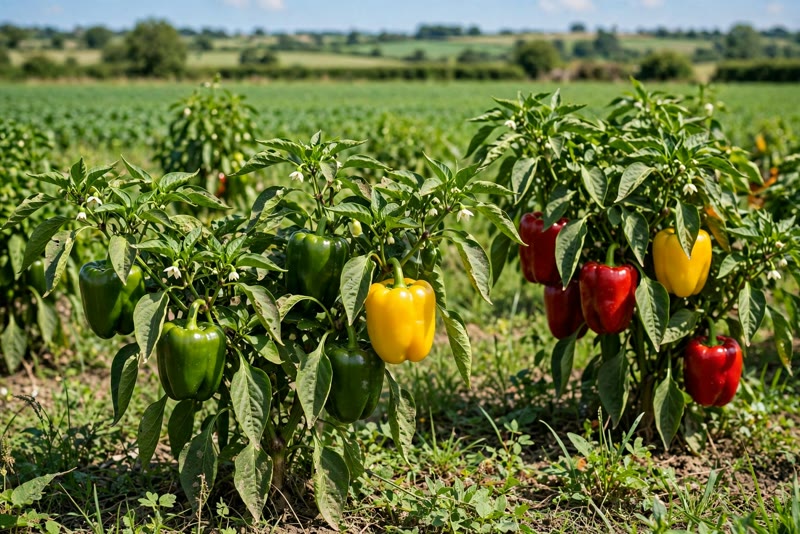 Sweet Pepper (Shimla) — Growth Plus Seeds